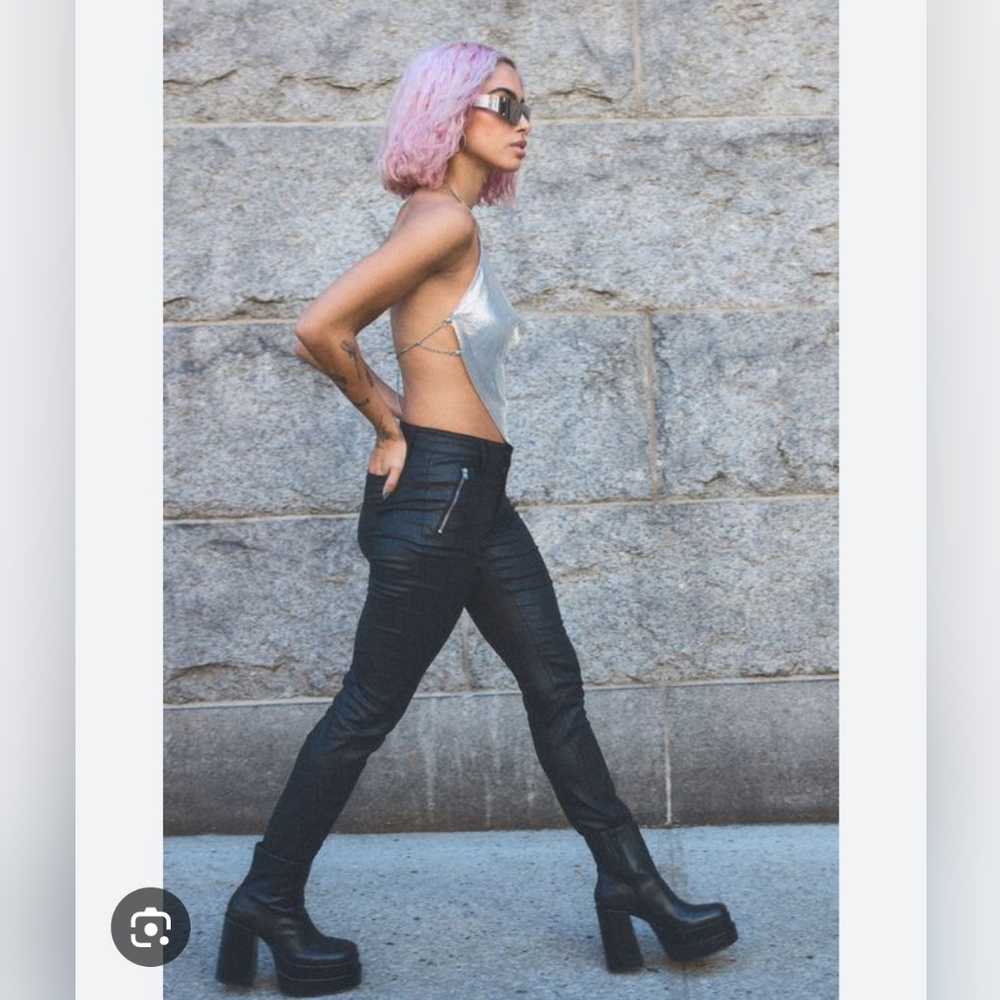 Garage Black Skinny Pants